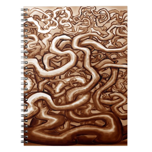 Vines of Brown Notebook (Front)