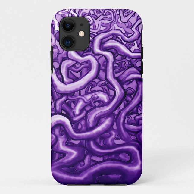 Vines of Purple Case-Mate iPhone Case (Back)