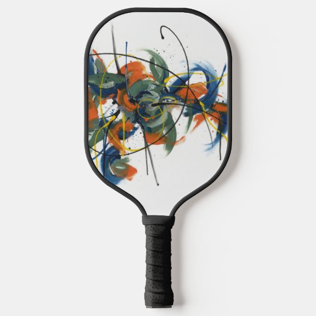 Vines Singing in a Pale Silence Pickleball Paddle (Front)