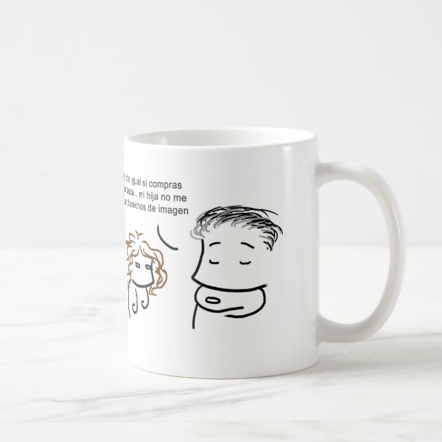 Viñeteando cup: Nicholas and Barb Coffee Mug (Right)