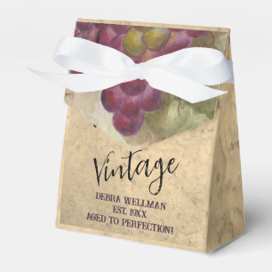 Vineyard Birthday Cheers to 50 Years Wine Party Favour Box