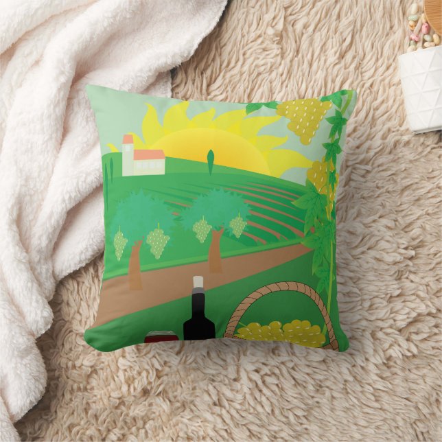 Vineyard Cushion (Blanket)