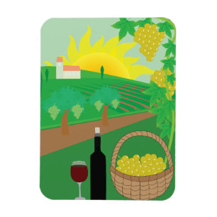 Vineyard Magnet
