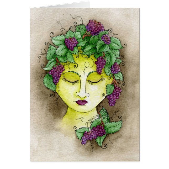 Vineyard Nymph Card 2 (Front)