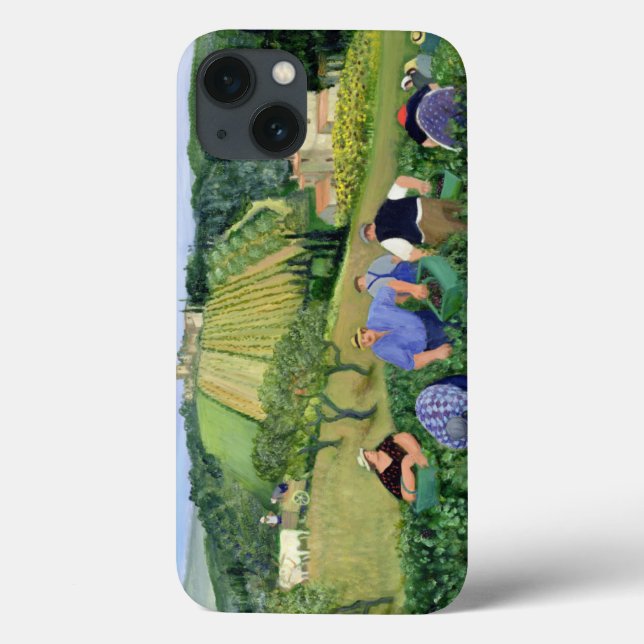 Vineyard Olives and Sunflowers Case-Mate iPhone Case (Back)