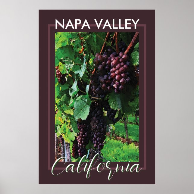 Vineyard Personalised Poster (Front)