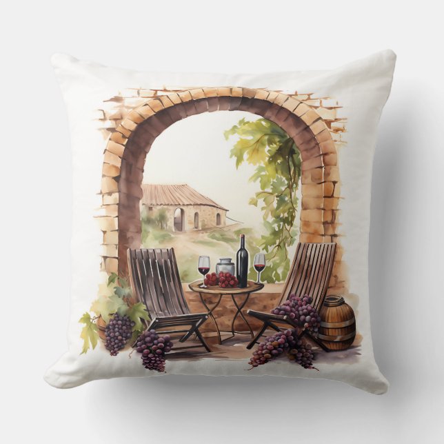 Vineyard Pillow (Front)