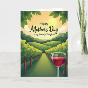 Vineyard Sweet Mothers Day Card