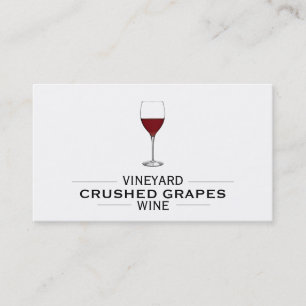 Vineyard Wine Business Card