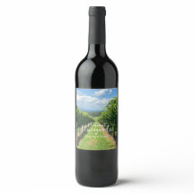 Vineyard Wine Label Set