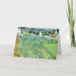 Vineyards at Auvers by Vincent van Gogh Card