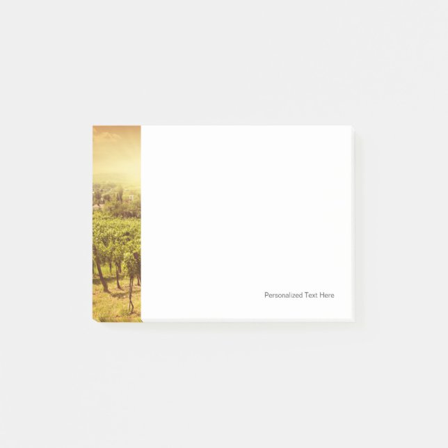 Vineyards Landscape Post-it Notes (Front)