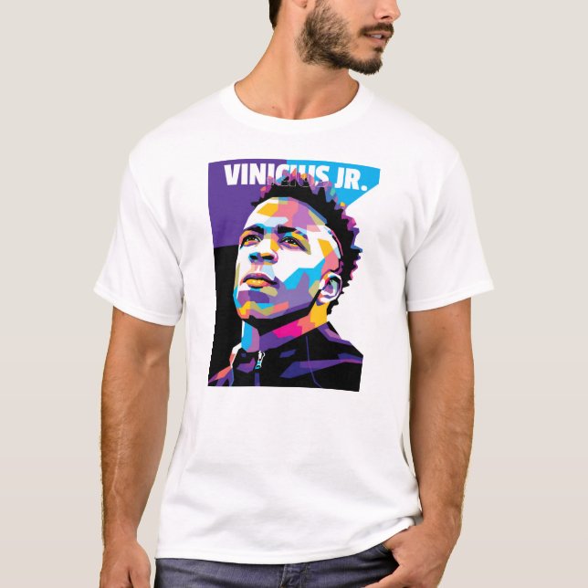 Vinicius Jr. in WPAP Style T-Shirt (Front)