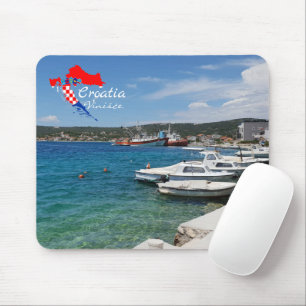 Vinišće, Croatia Dalmatia Adriatic Sea Mouse Pad