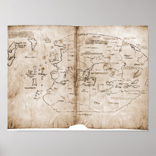 Vinland Map Poster