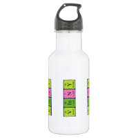 Vinny periodic table name water bottle