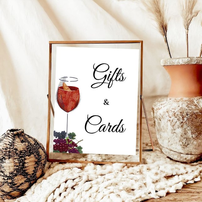 Vino Before the vows Bridal Shower Gifts & Cards Poster (Creator Uploaded)