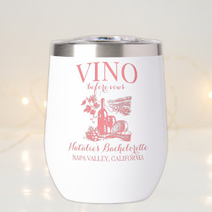 Vino Before Vows Bach Custom Winery Bachelorette