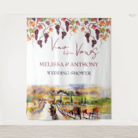 Vino before vows wedding shower personalised