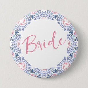 Vino Before Vows wine Bachelorette Party 7.5 Cm Round Badge