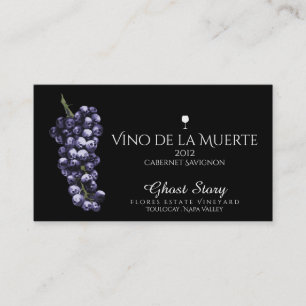 vino de la muerte loyalty card