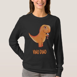 Vino Dino Vinosaur Wine Dino Vinosaurus Vine T-Shirt