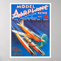 VINT 'RECYCLED ART' PRINT MAGAZINE COVER 1930S