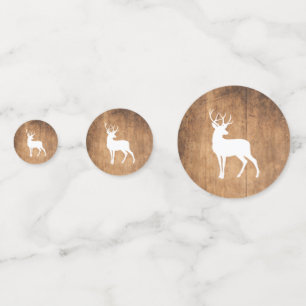 Vintaga Beauty Wood & Deer  Confetti