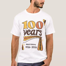 Vintage 100 Years Black History 1926-2026 Commemor