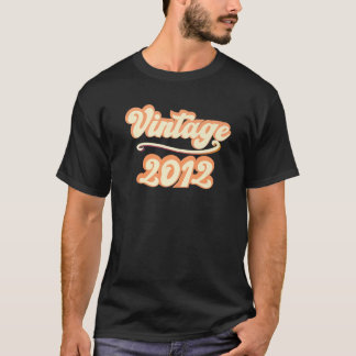 Vintage 10Th Birthday Classic Retro Made In 2012 T-Shirt