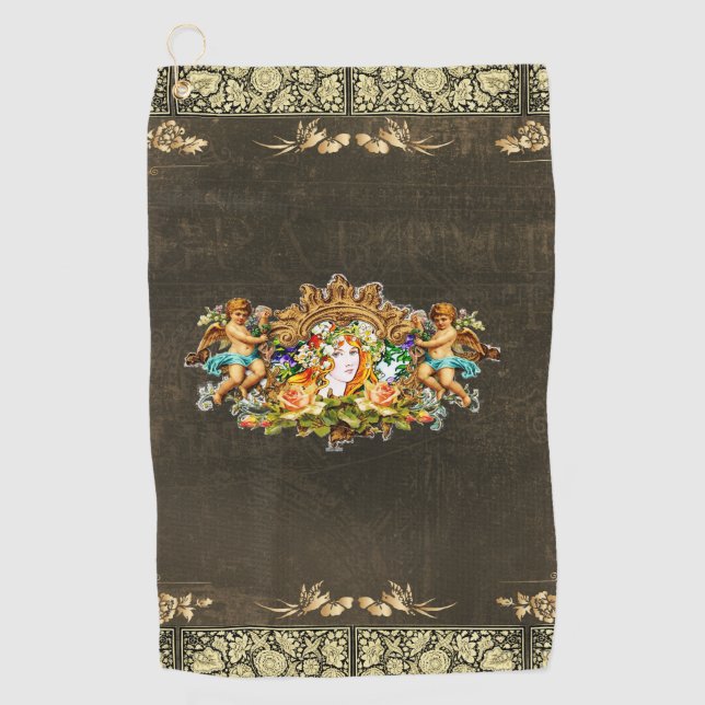 Vintage 114 golf towel (Front)