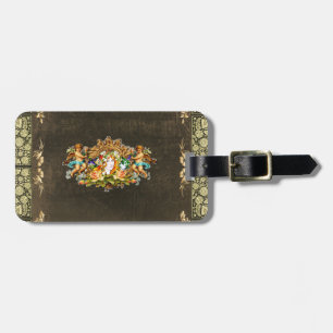 Vintage 114 luggage tag