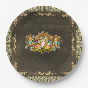 Vintage 114 paper plate