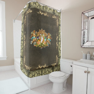 Vintage 114 shower curtain