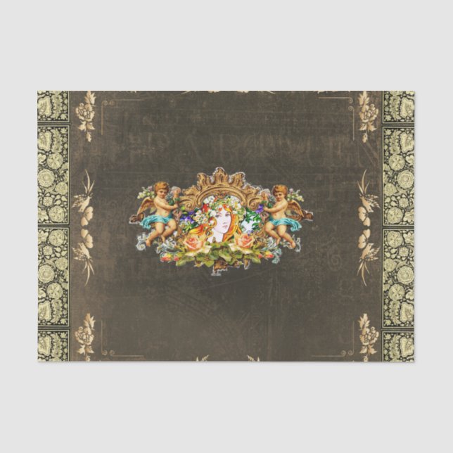 Vintage 114 tissue paper (Front)