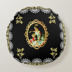 Vintage 115 round cushion