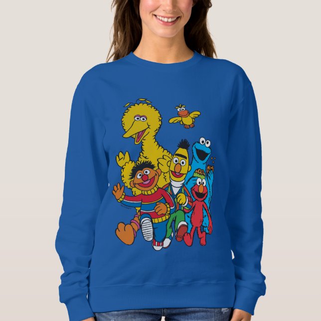 Vintage 123 Sesame Street 2 Sweatshirt (Front)