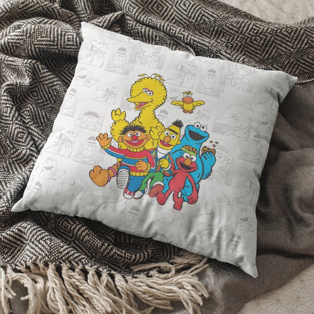 Vintage 123 Sesame Street Cushion (Creator Uploaded)