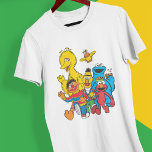 Vintage 123 Sesame Street Tri-Blend Shirt<br><div class="desc">This fun vintage graphic features all your favourite Sesame Pals; Bert & Ernie,  Elmo,  Big Bird & Elmo.    ©  2014 Sesame Workshop. www.sesamestreet.org</div>