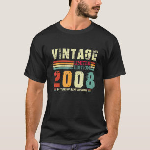 Vintage 14 Years Old Retro Birthday Awesome Since T-Shirt