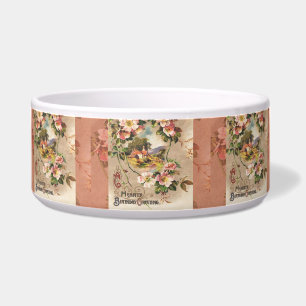 Vintage 1800s Victorian Birthday Floral Country
