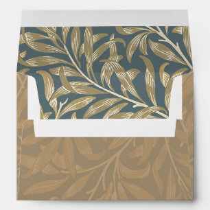 Vintage 1844 Victorian Wedding Illustration Envelope