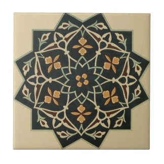 Vintage 1884 Ornamental Ceramic Art Customise Tile