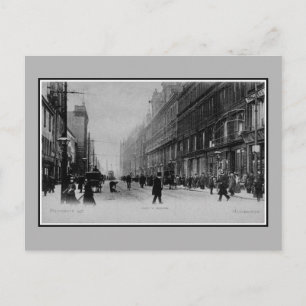 Vintage 1890s Manchester Deansgate photo Postcard