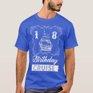 Vintage 18th Birthday Cruise T-Shirt
