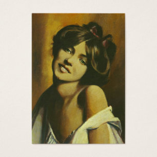 Vintage 1900's Fashion ACEO Business Card