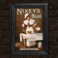 Vintage 1903 Laundry Advertisement Poster
