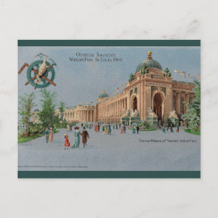 Vintage 1904 St Louis Missouri World Fair Postcard