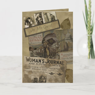 Vintage 1913 Women's Suffrage Greeting Card