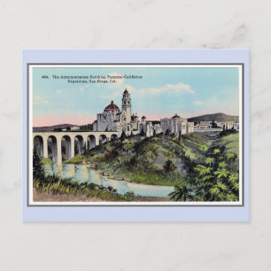 Vintage 1915 Panama California Expo San Diego 4 Postcard